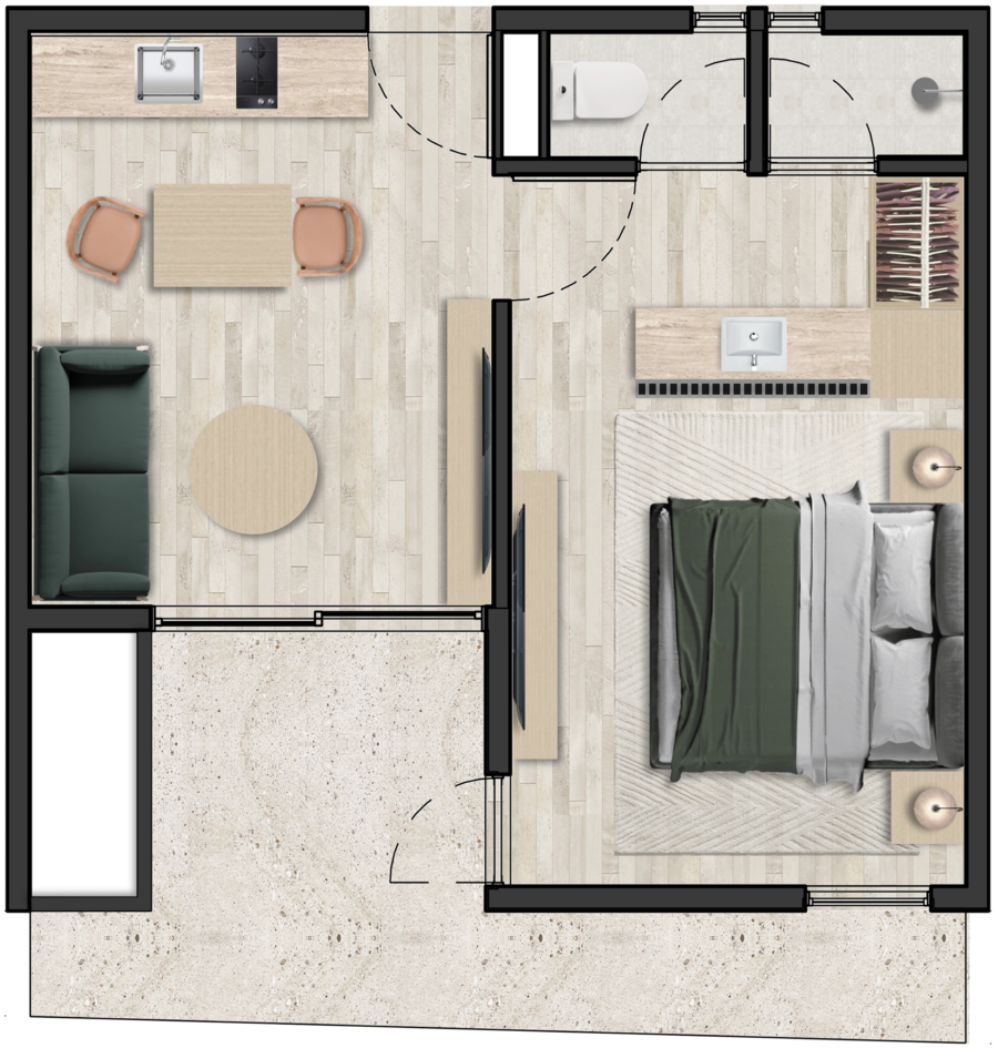 Plano de Departamento 1R D1