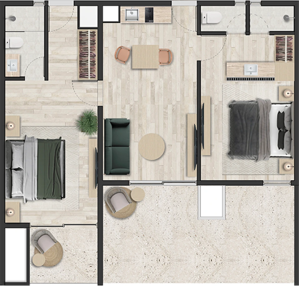 Plano de Departamento 2R A